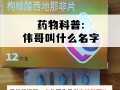 关于什么是超级希爱力？他达拉非+达泊西汀，双效合一的秘密的信息