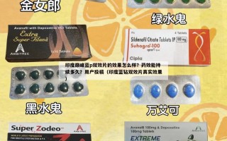 印度巅峰蓝p双效片的效果怎么样？药效能持续多久？用户投稿（印度蓝钻双效片真实效果）