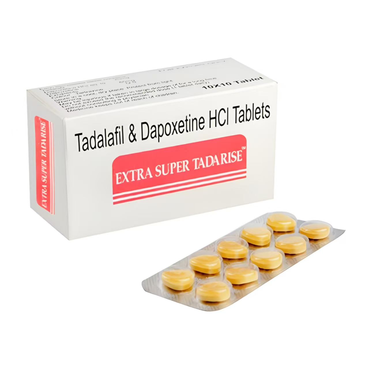 超级希爱力双效片 他达拉非 40mg+达泊西丁 60mg 助勃 36 小时+延时