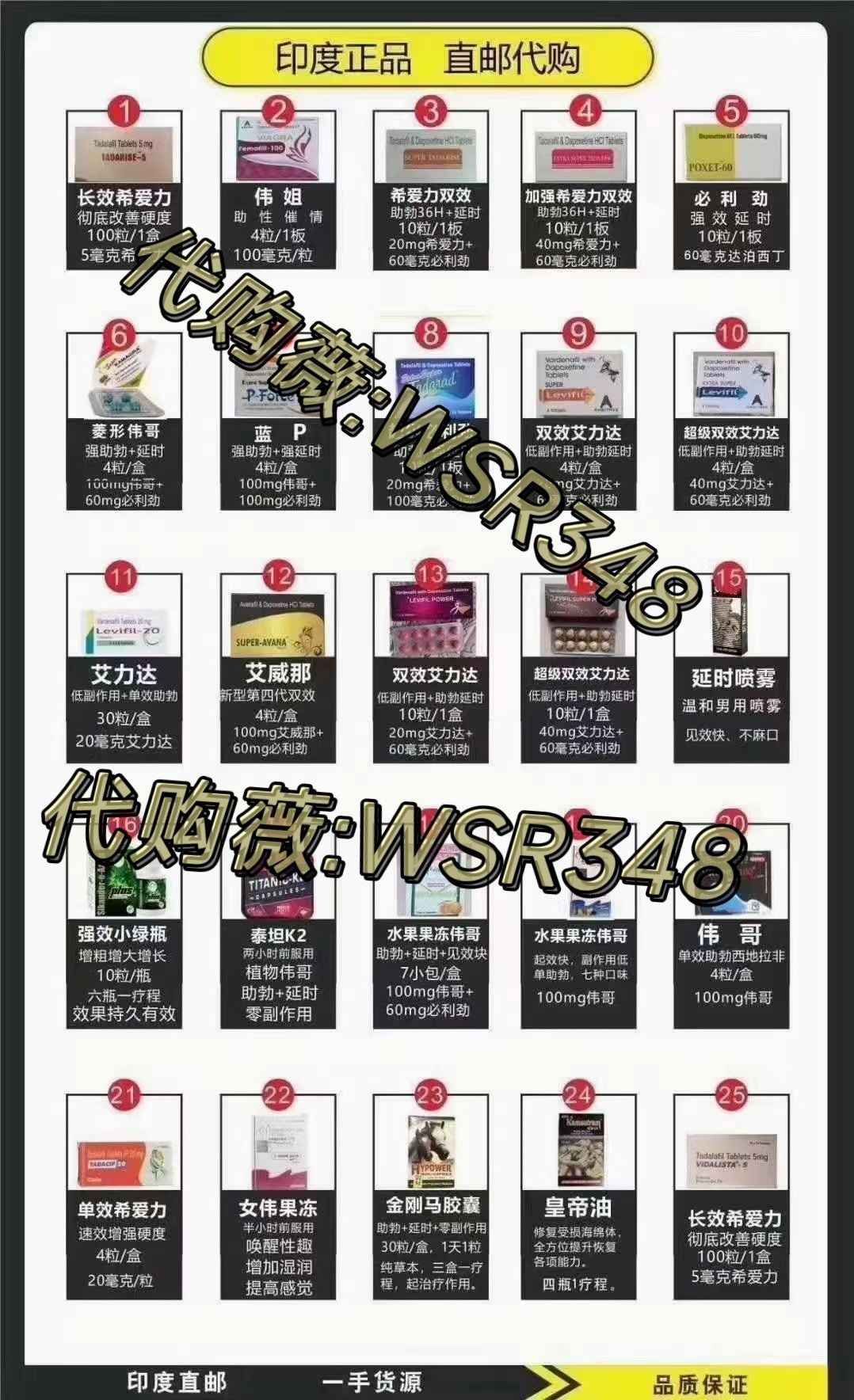 印度双效片哪种效果好？性价比排行：SRPL>蓝钻>红魔的简单介绍-第2张图片-1