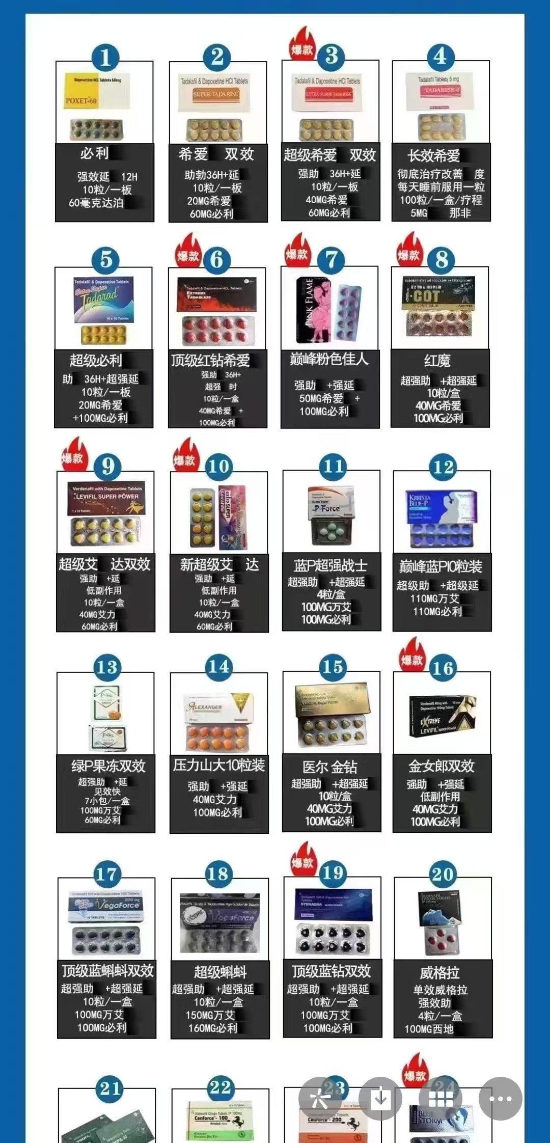 关于印度双效片哪种效果好？性价比排行：SRPL>蓝钻>红魔的信息-第2张图片-1